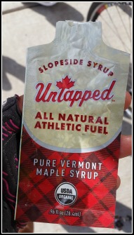 Liquid "crack" photo of maple syrup packet